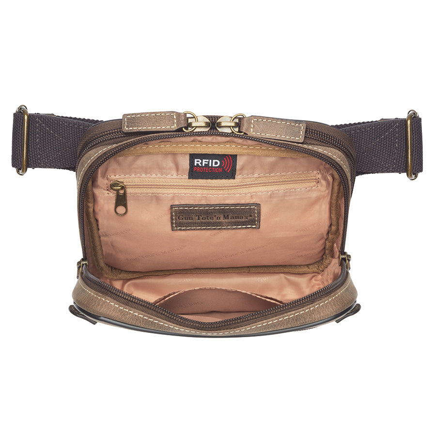 Concealed carry Sling and Waist Pack by GTM Originals