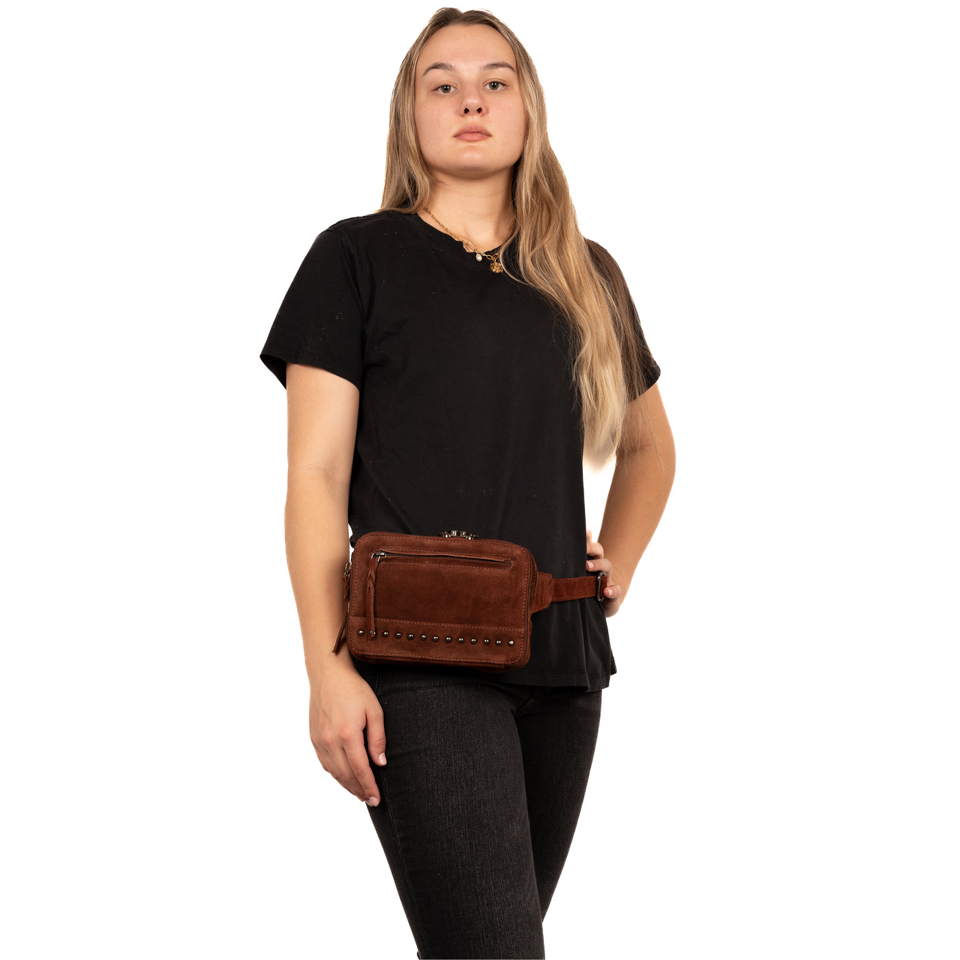 Concealed Carry Kailey Leather Purse Pack by Lady Conceal