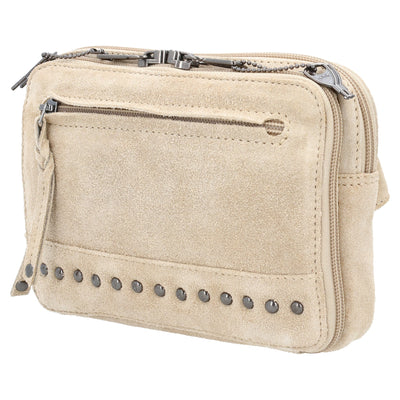 Concealed Carry Kailey Leather Purse Pack - Lady Conceal - Concealed Carry Purse - most popular crossbody bag - crossbody handgun bag - crossbody bags for everyday use - Lady Conceal - Unique Hide Purse - Locking YKK Purse - Fanny Pack for Gun and Pistol - Easy CCW - Fast Draw Bag - Secure Gun Bag