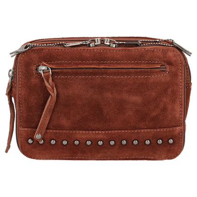 Concealed Carry Kailey Leather Purse Pack - Lady Conceal - Concealed Carry Purse - most popular crossbody bag - crossbody handgun bag - crossbody bags for everyday use - Lady Conceal - Unique Hide Purse - Locking YKK Purse - Fanny Pack for Gun and Pistol - Easy CCW - Fast Draw Bag - Secure Gun Bag