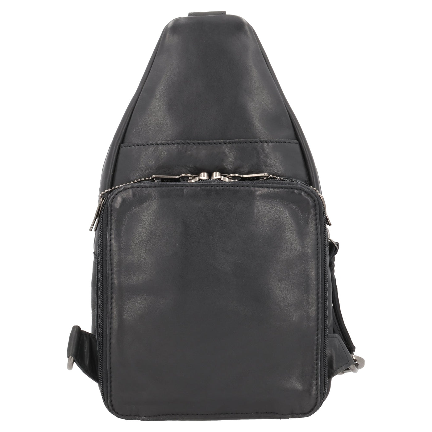 Concealed Carry Haven Sling Leather Backpack by Lady Conceal