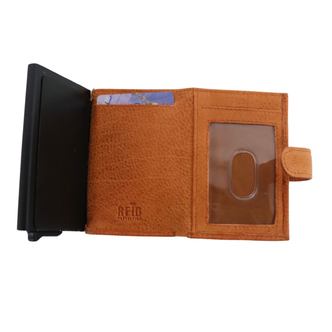 Nova RFID Compact Leather Wallet  by Lady Conceal