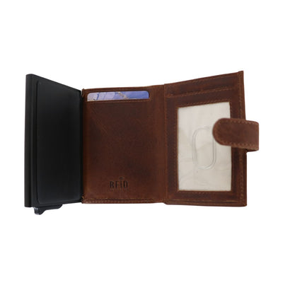 Nova RFID Compact Leather Wallet  by Lady Conceal