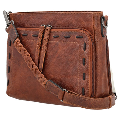 Concealed Carry Zoe Leather Crossbody by Lady Conceal