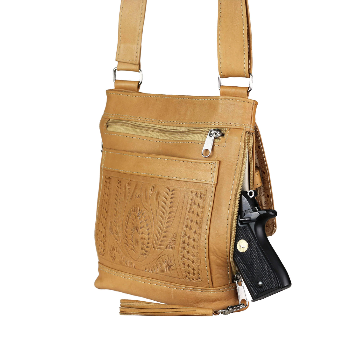 Concealed Carry Organizer Crossbody Bag by Ropin West – www ...